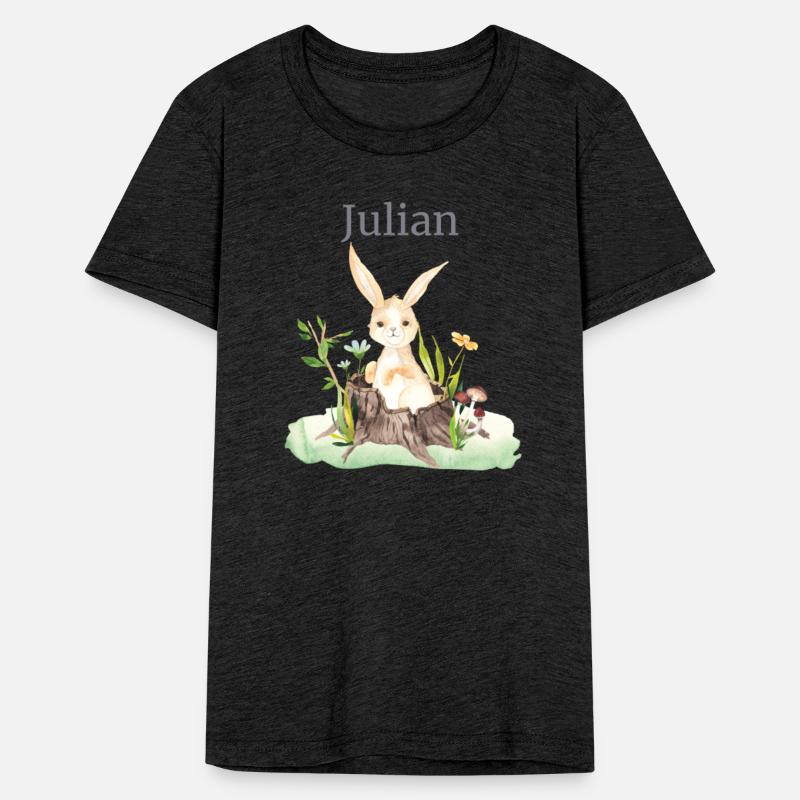 Waldtier Reh Hase Hedgehog Flowers Name Julian