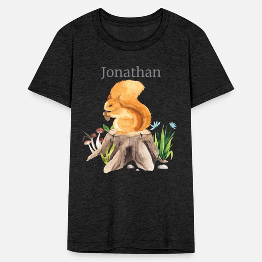 Waldtier Squirrel Flowers Name Jonathan