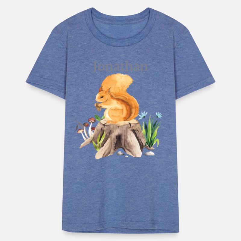 Waldtier Squirrel Flowers Name Jonathan