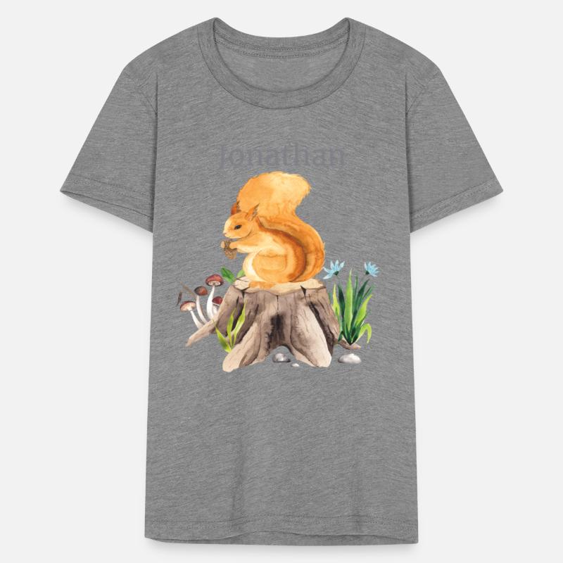 Waldtier Squirrel Flowers Name Jonathan