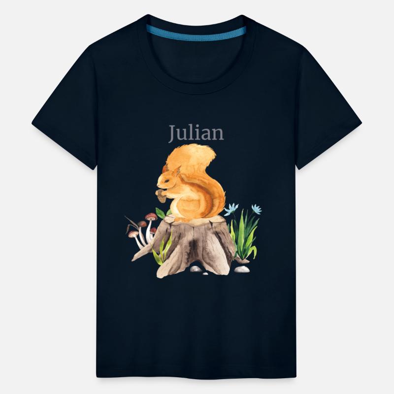 Waldtier Squirrel Flowers Name Julian