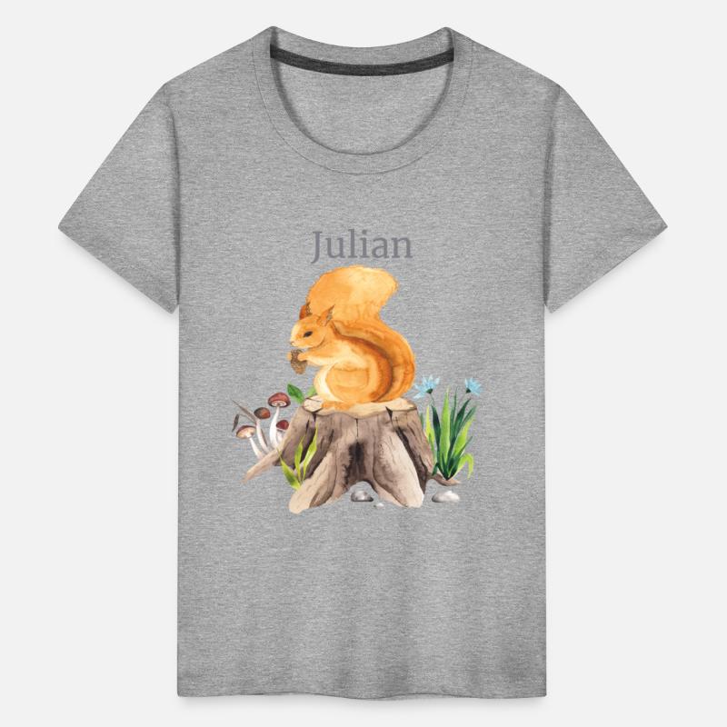 Waldtier Squirrel Flowers Name Julian