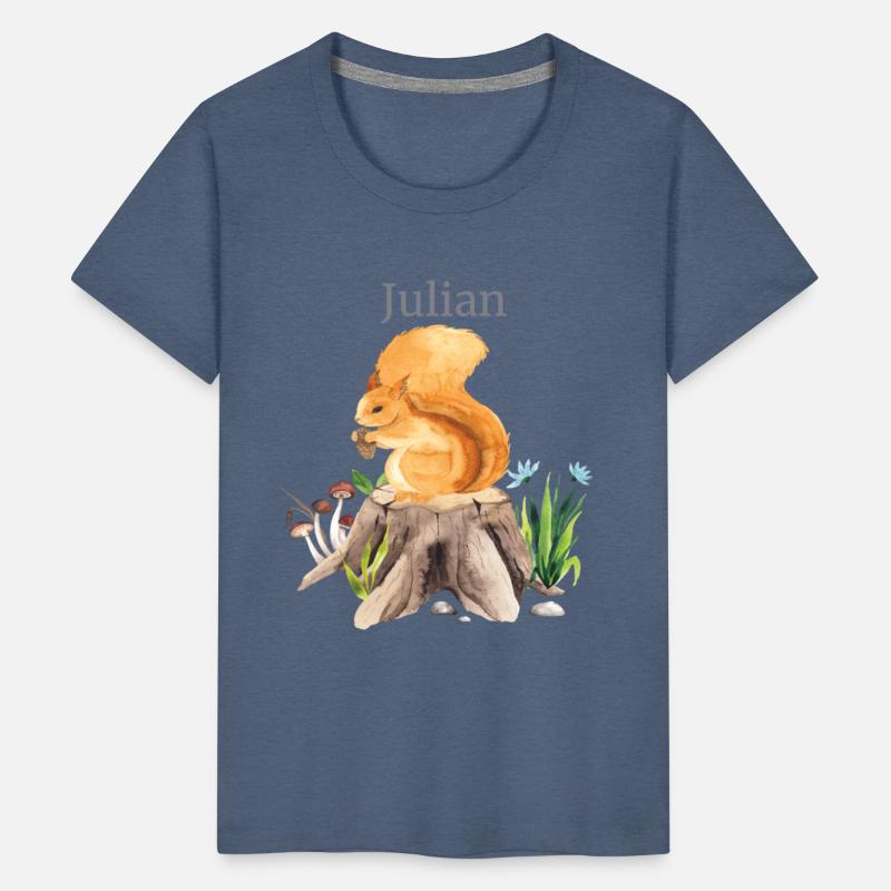 Waldtier Squirrel Flowers Name Julian