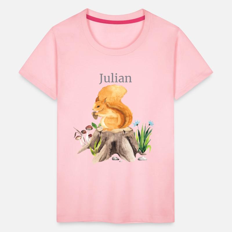 Waldtier Squirrel Flowers Name Julian