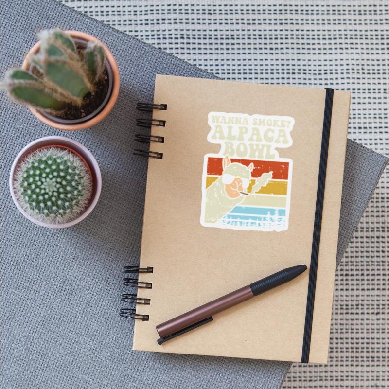 Wanna Smoke Alpaca Bowl Weed Cannabis 420 Stoner