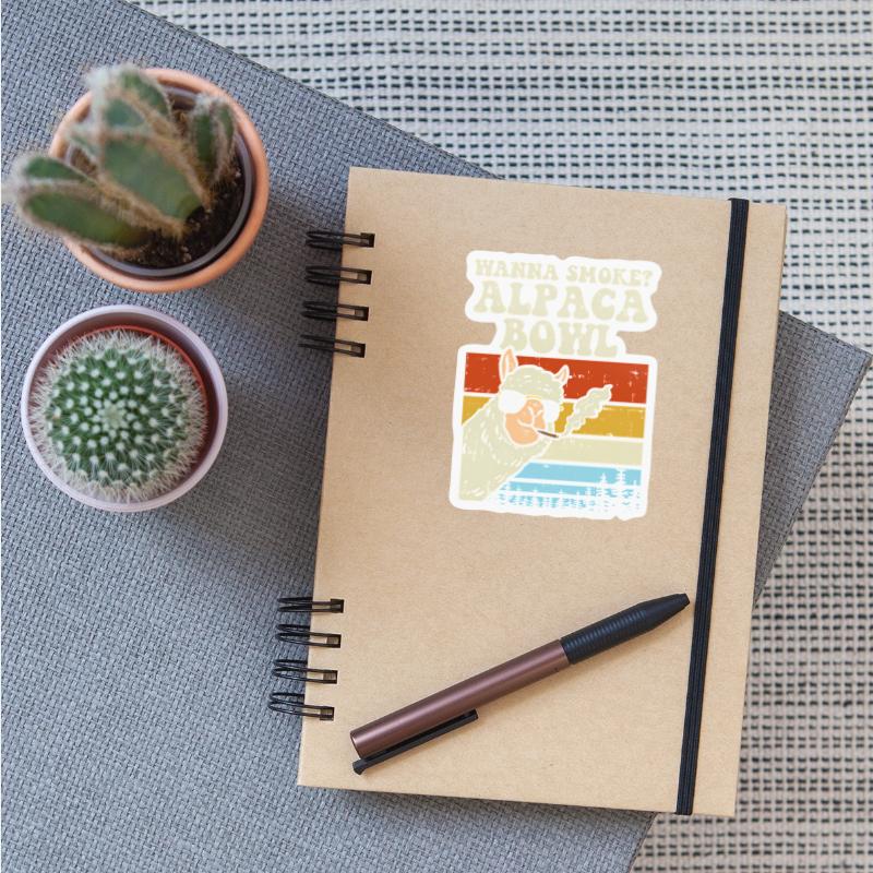 Wanna Smoke Alpaca Bowl Weed Cannabis 420 Stoner