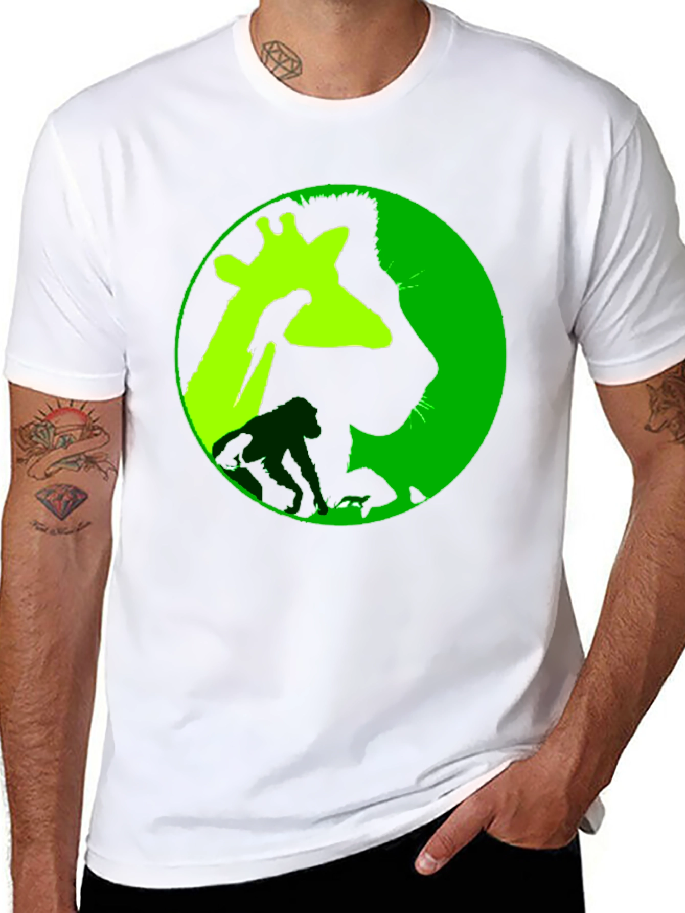 Wildlife Silhouette Tee