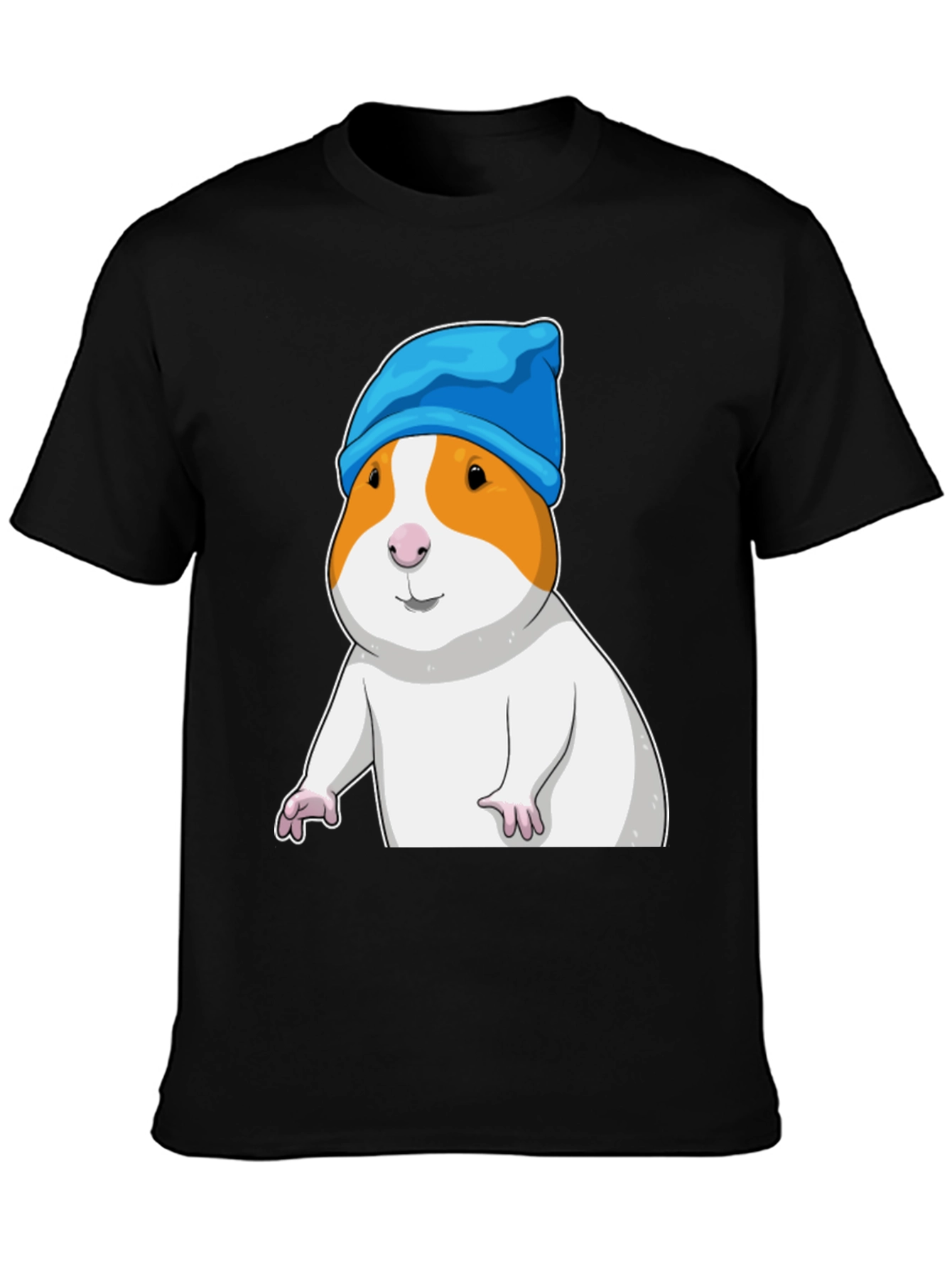 Guinea Pig in Blue Hat T-Shirt