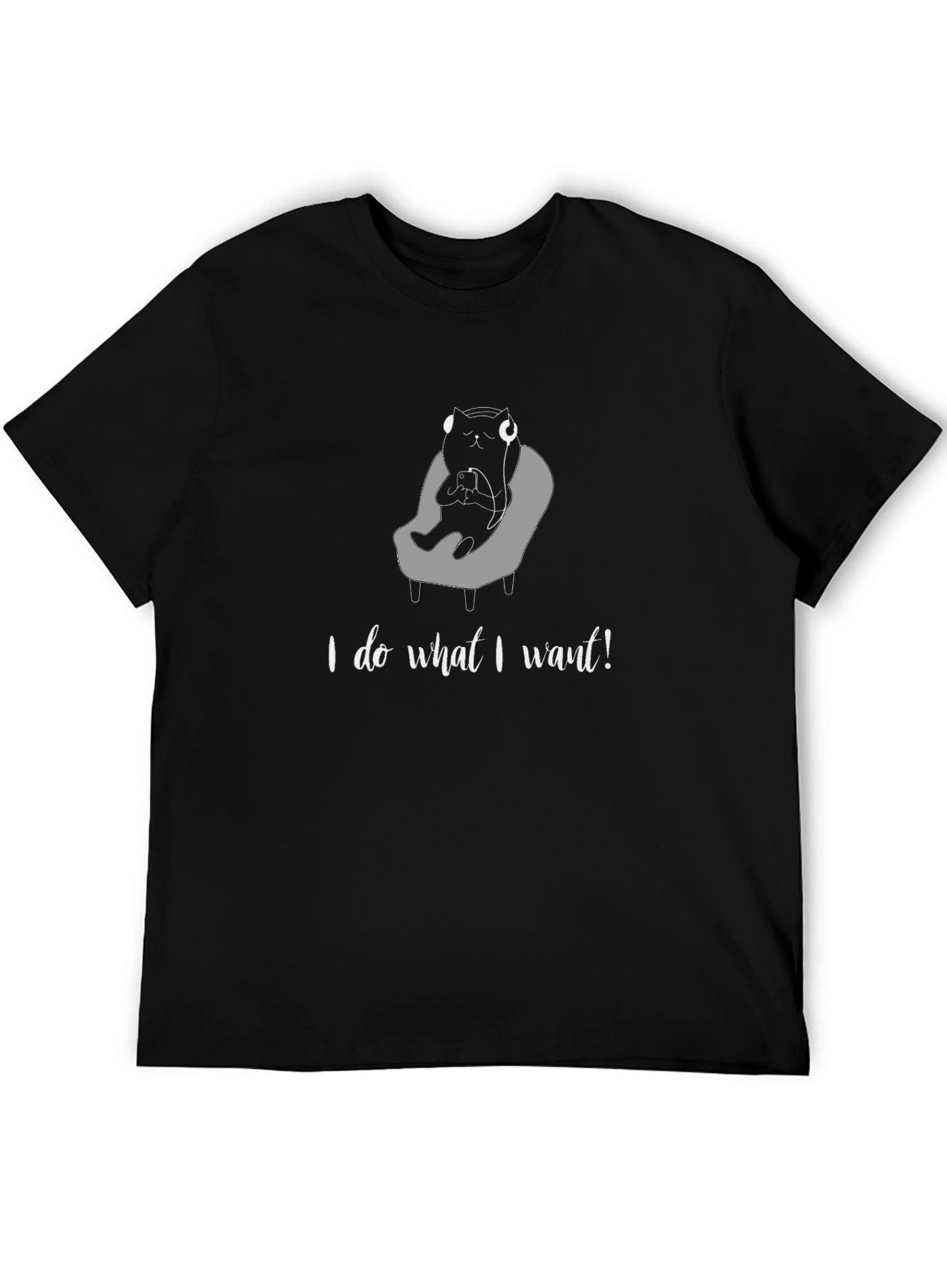 I Do What I Want Cat T-Shirt