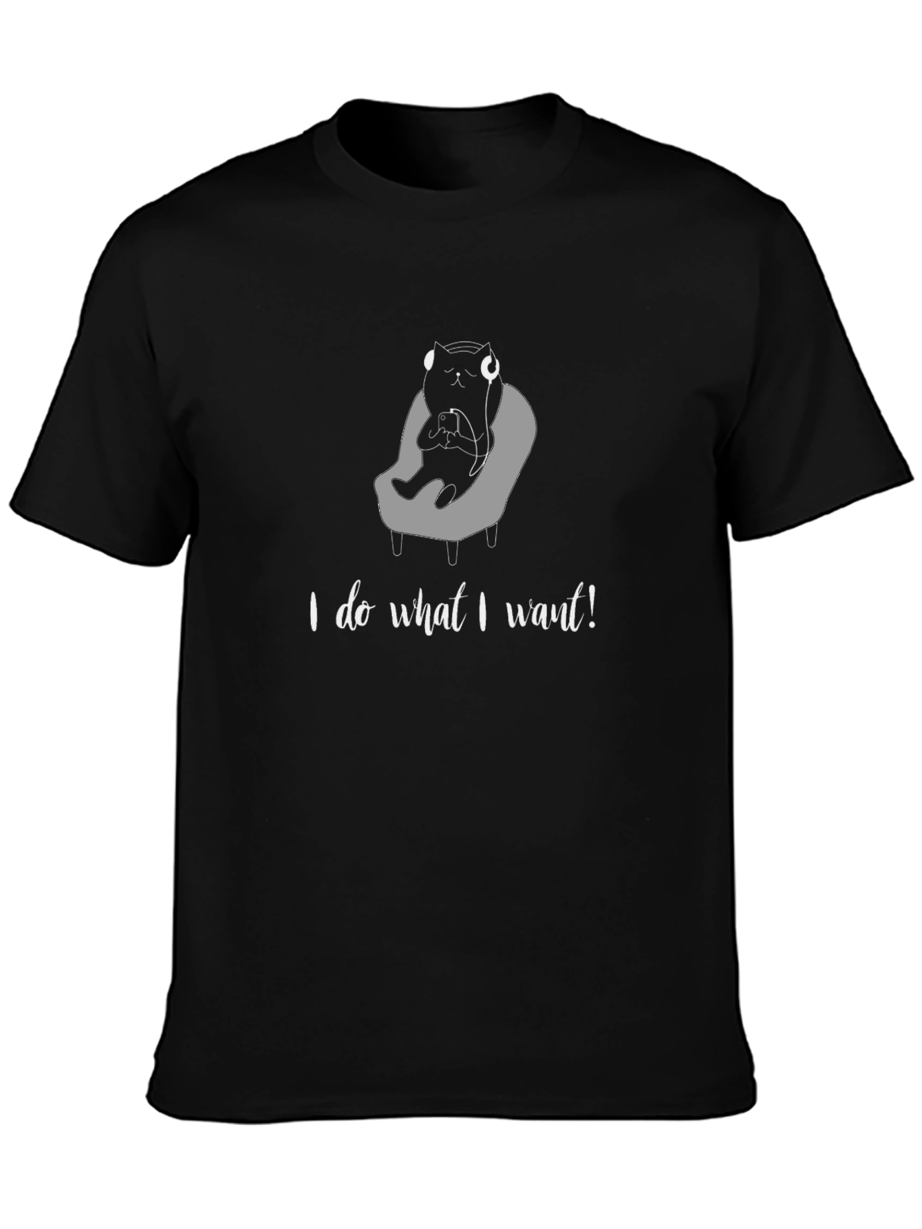 I Do What I Want Cat T-Shirt