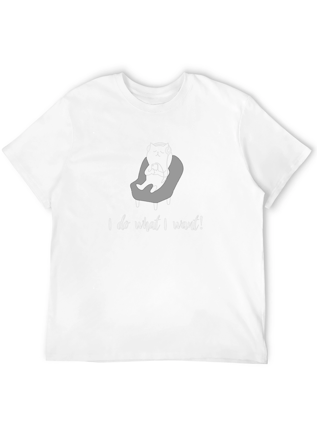 I Do What I Want Cat T-Shirt