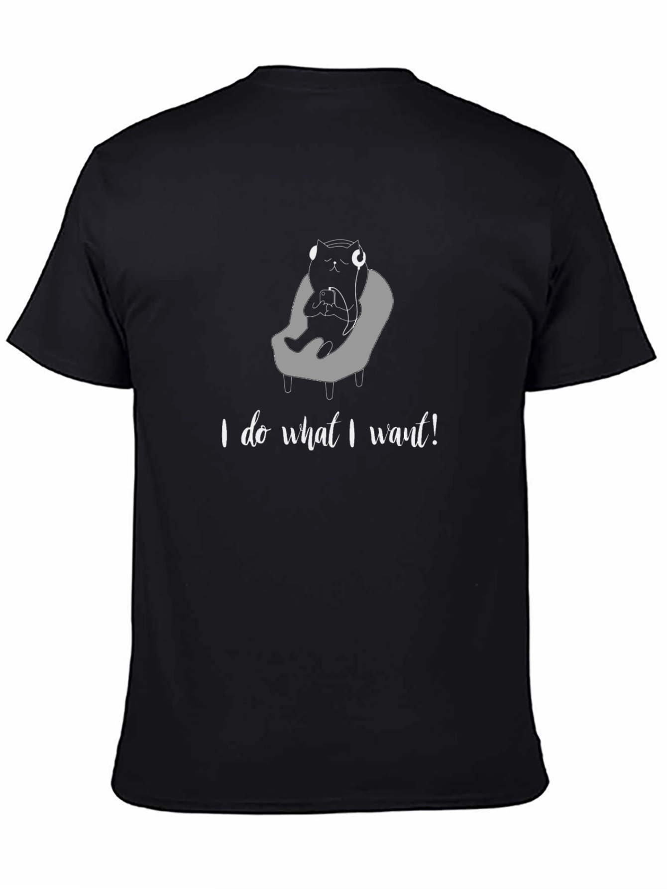 I Do What I Want Cat T-Shirt