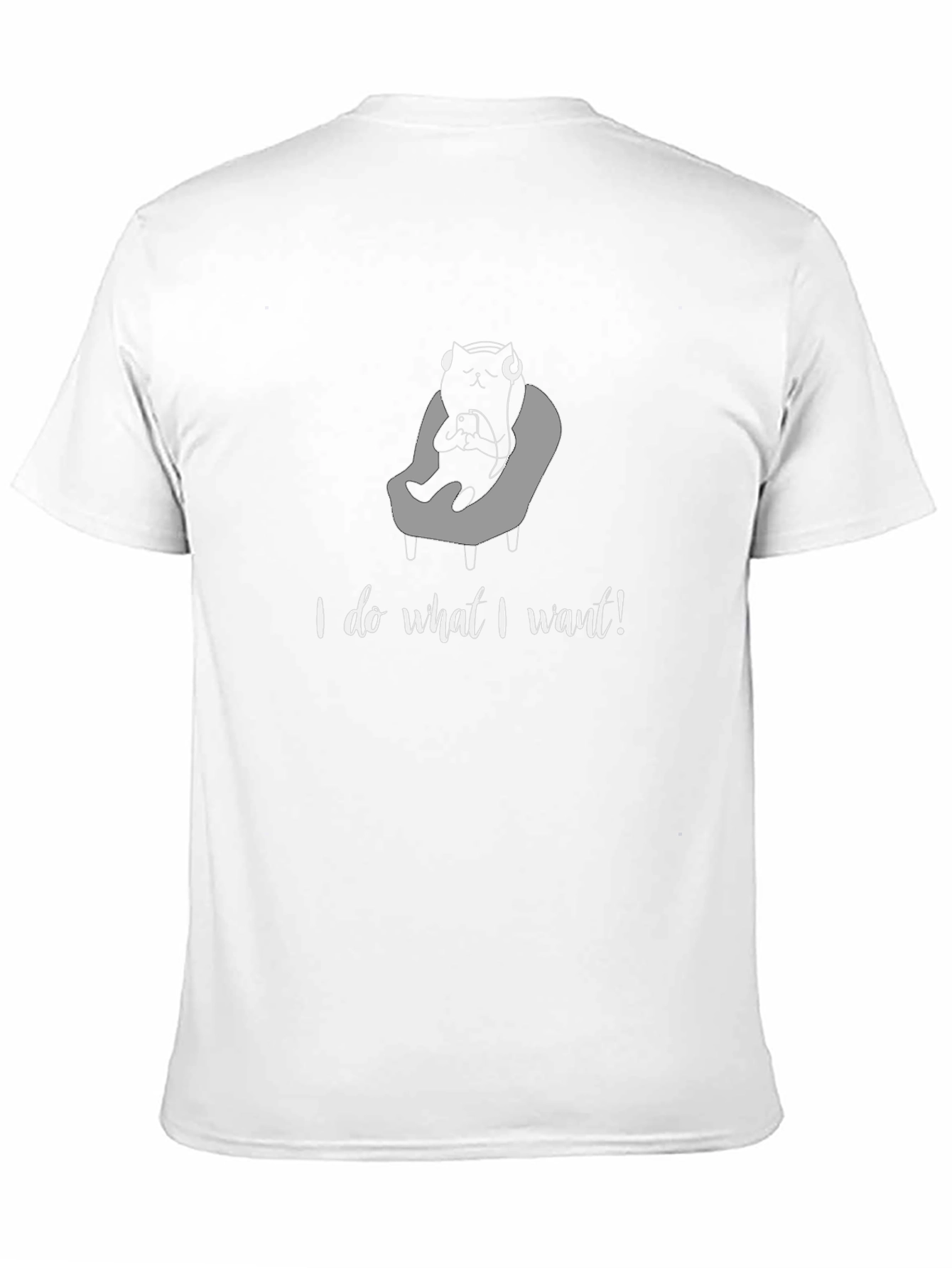 I Do What I Want Cat T-Shirt