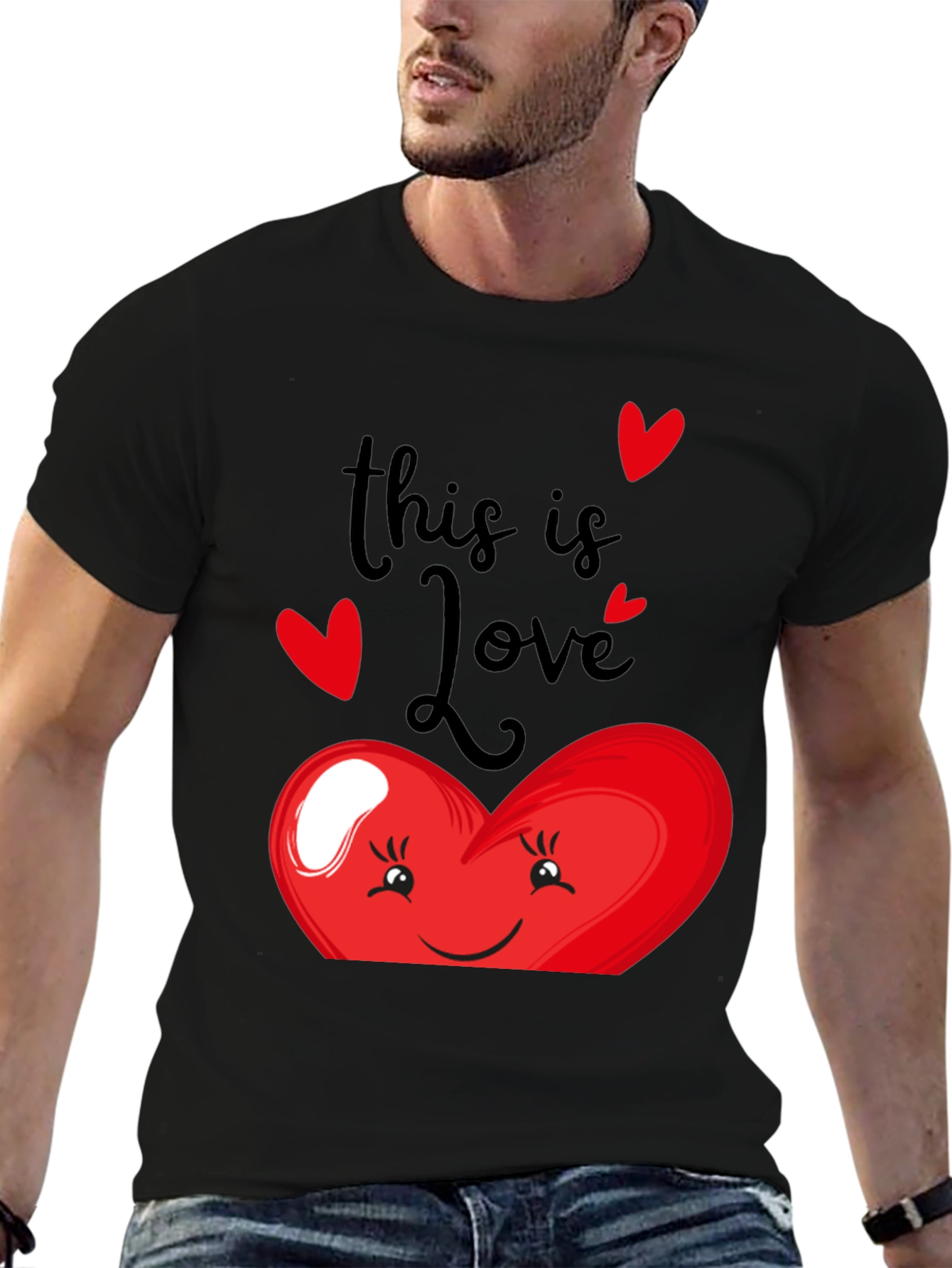 This is Love Heart Graphic Tee