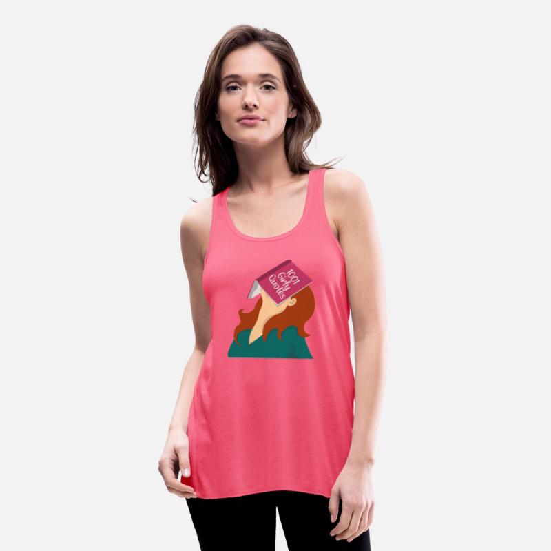 Weary girl with Girly Quotes book