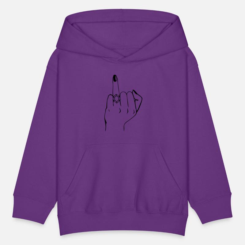 Wedding finger with ring looks like middle finger