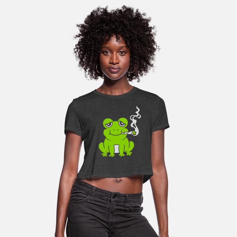 weed joint frog stoned