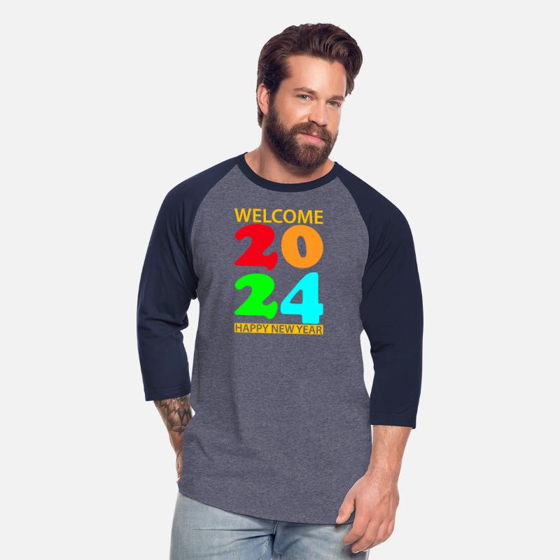 Welcome 2024 Happy New Year Party Wear