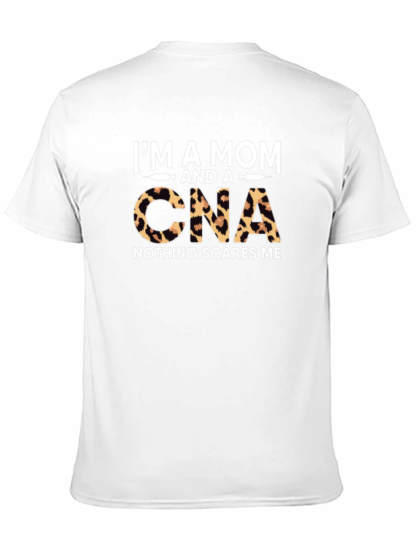 Im a Mom and a CNA T-Shirt Leopard Print