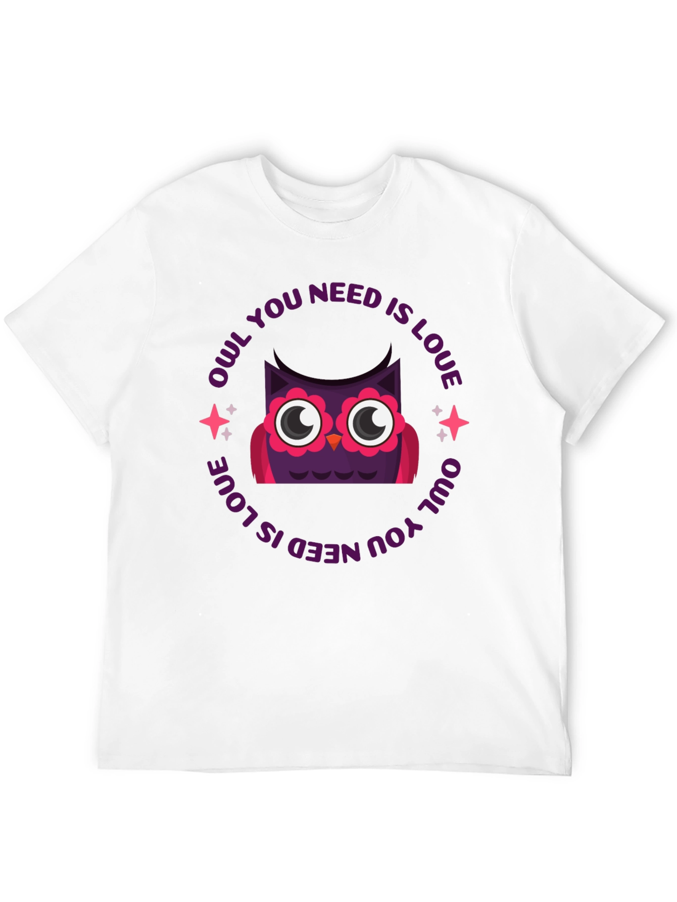 Owl You Need Is Love Graphic T-Shirt