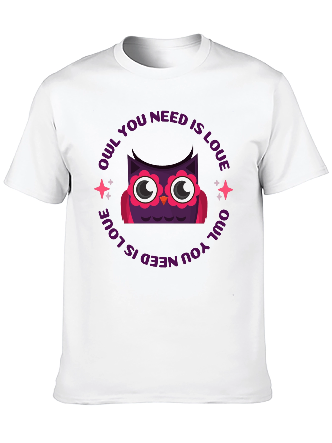 Owl You Need Is Love Graphic T-Shirt