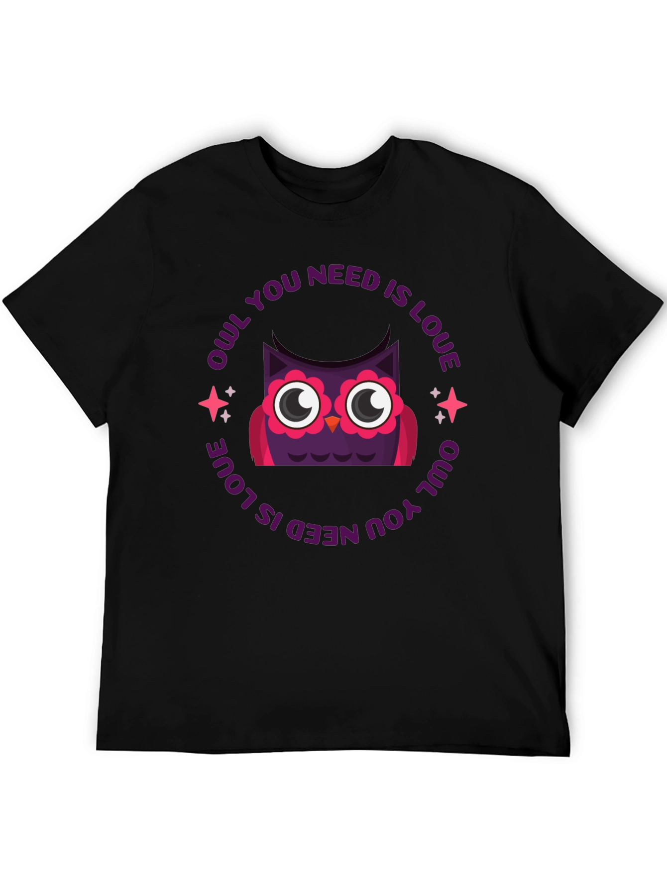 Owl You Need Is Love Graphic T-Shirt