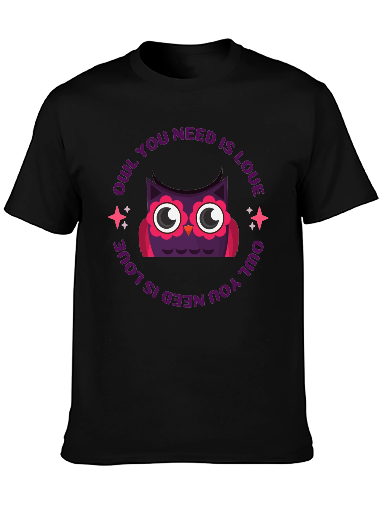 Owl You Need Is Love Graphic T-Shirt