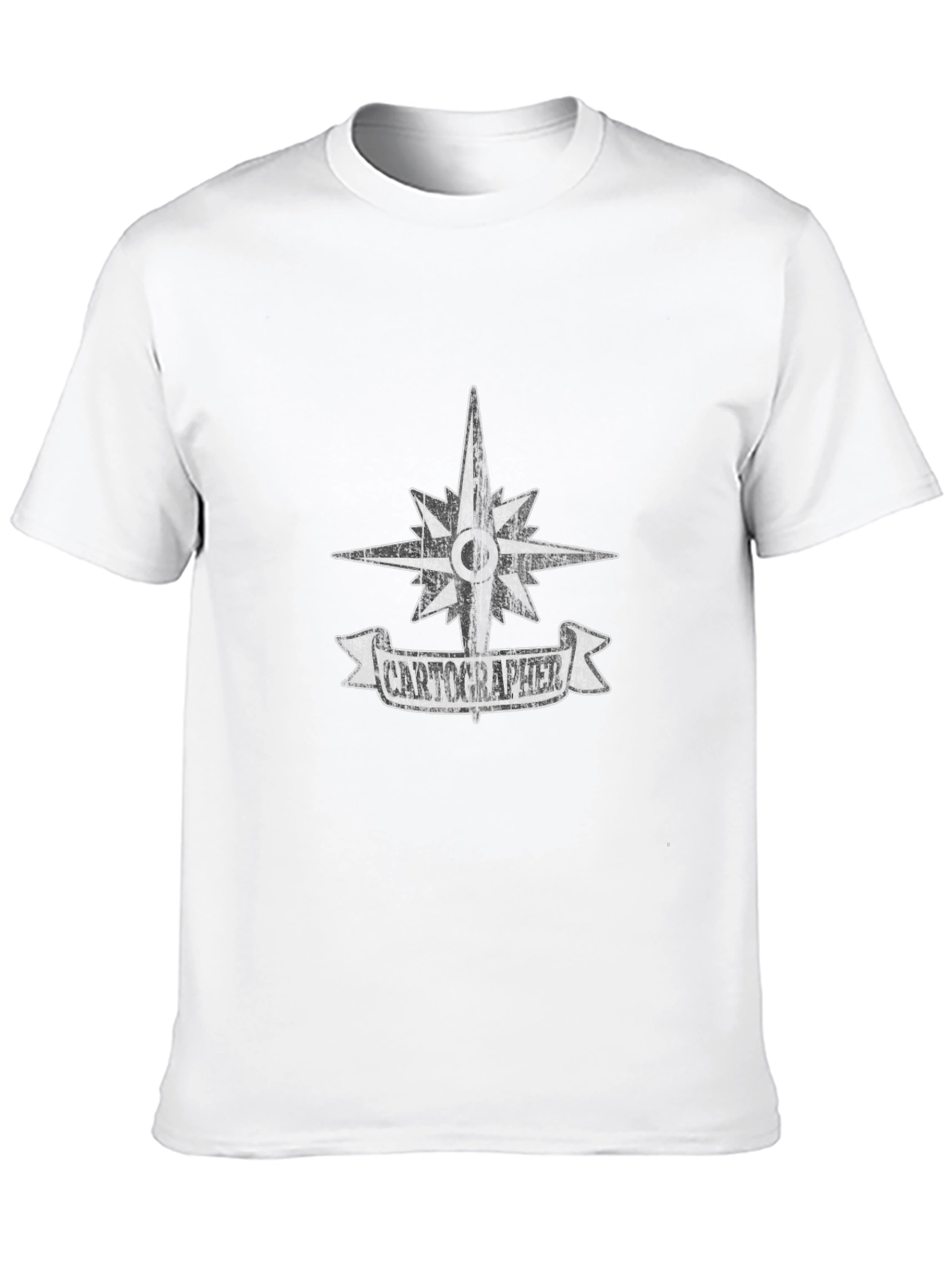 Cartographer Compass Graphic Tee - Black