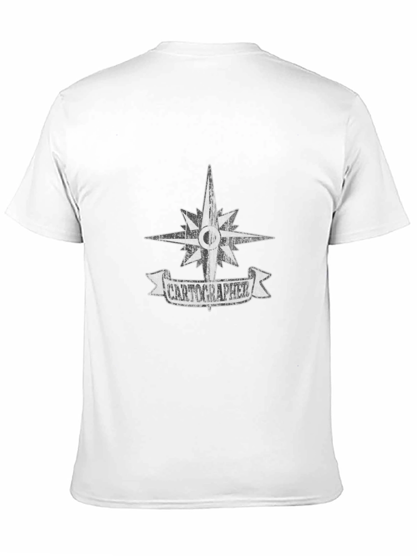 Cartographer Compass Graphic Tee - Black