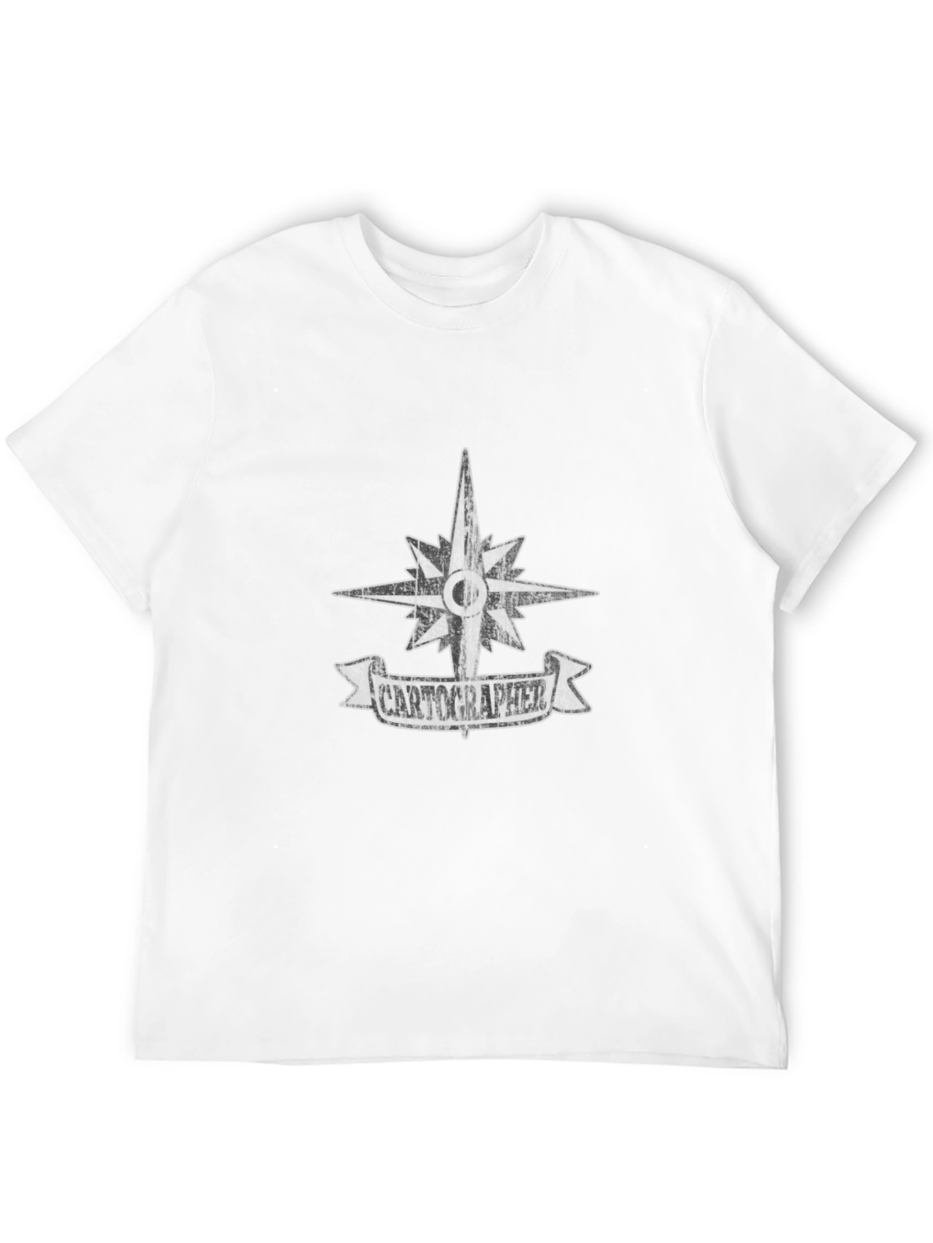 Cartographer Compass Graphic Tee - Black