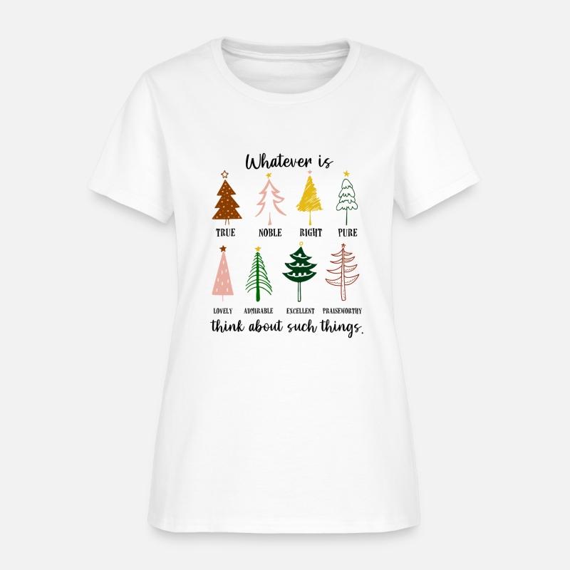 Whatever Is True Noble Right Pure Christmas Trees
