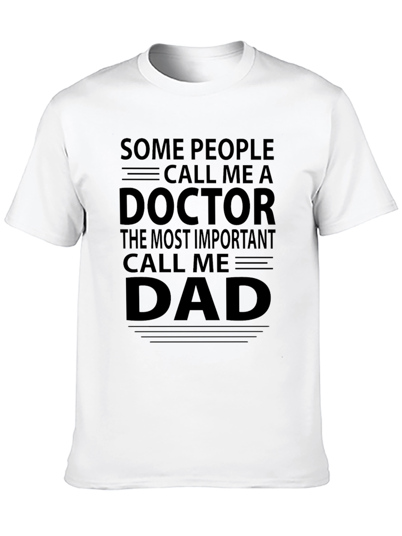 Doctor Dad Funny Graphic T-Shirt