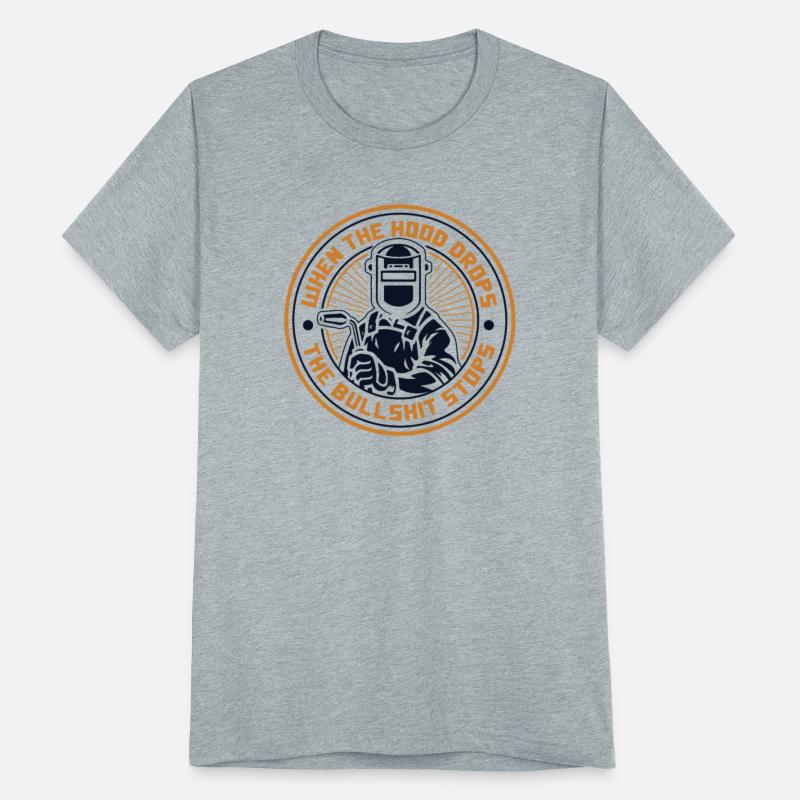 When The Hood Drops The Bullshit Stops Tig Tack