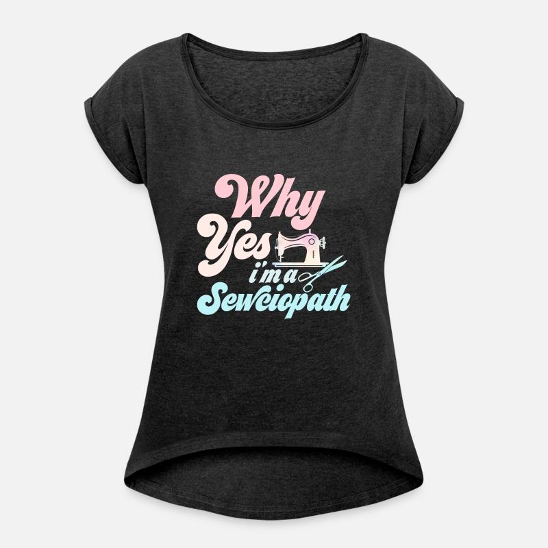 Why Yes I'm A Sewciopath Crafting Sewing Maschine