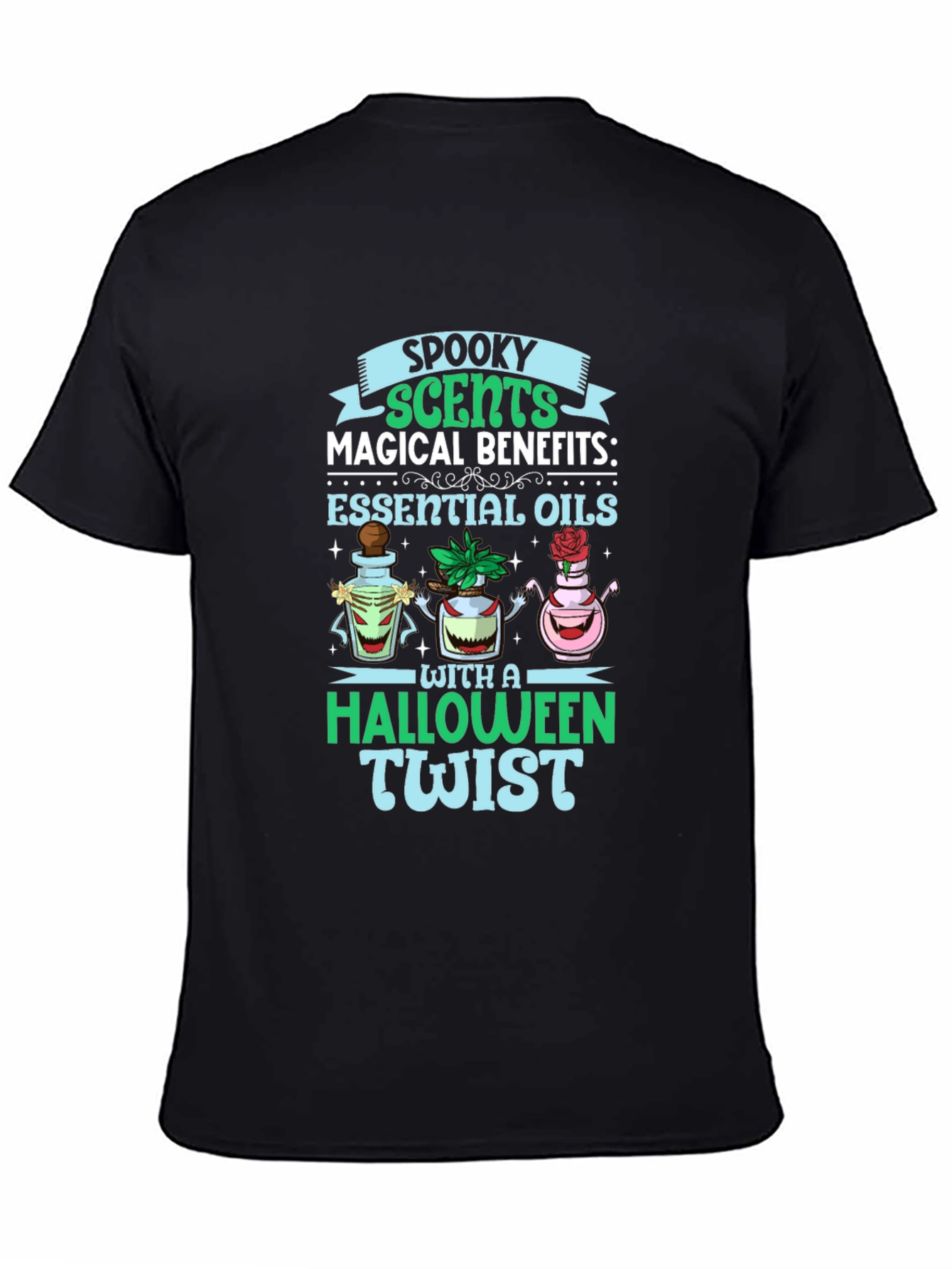 Spooky Scents Halloween Graphic T-Shirt