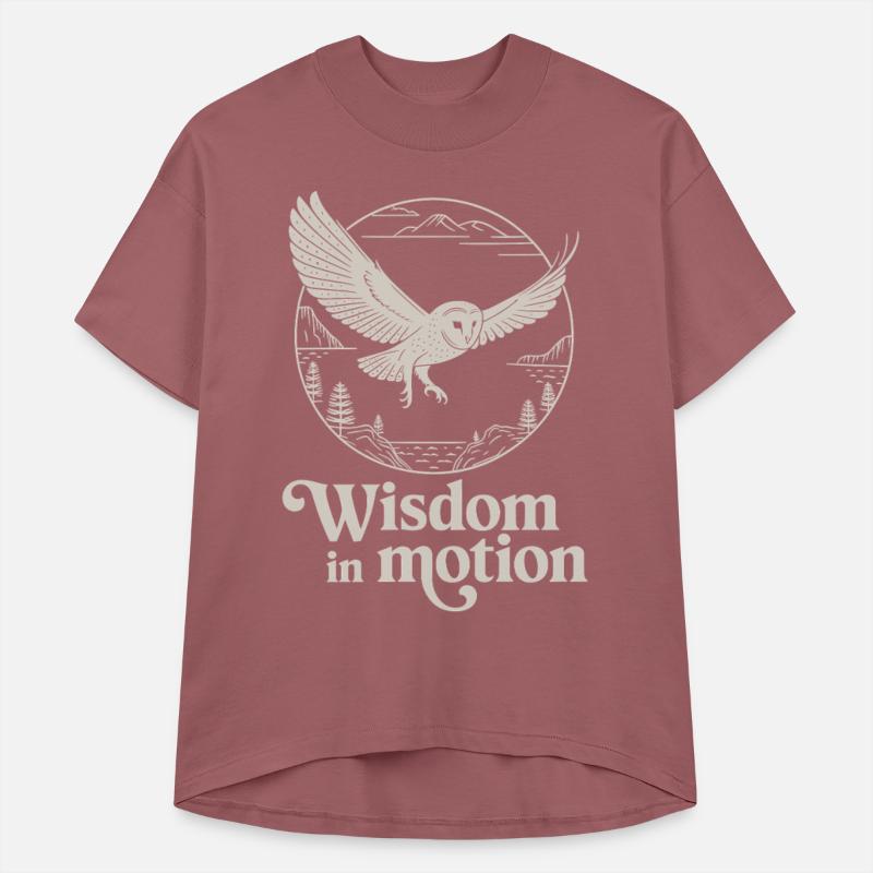 Wisdom In Motion Owl Soaring Through Nature