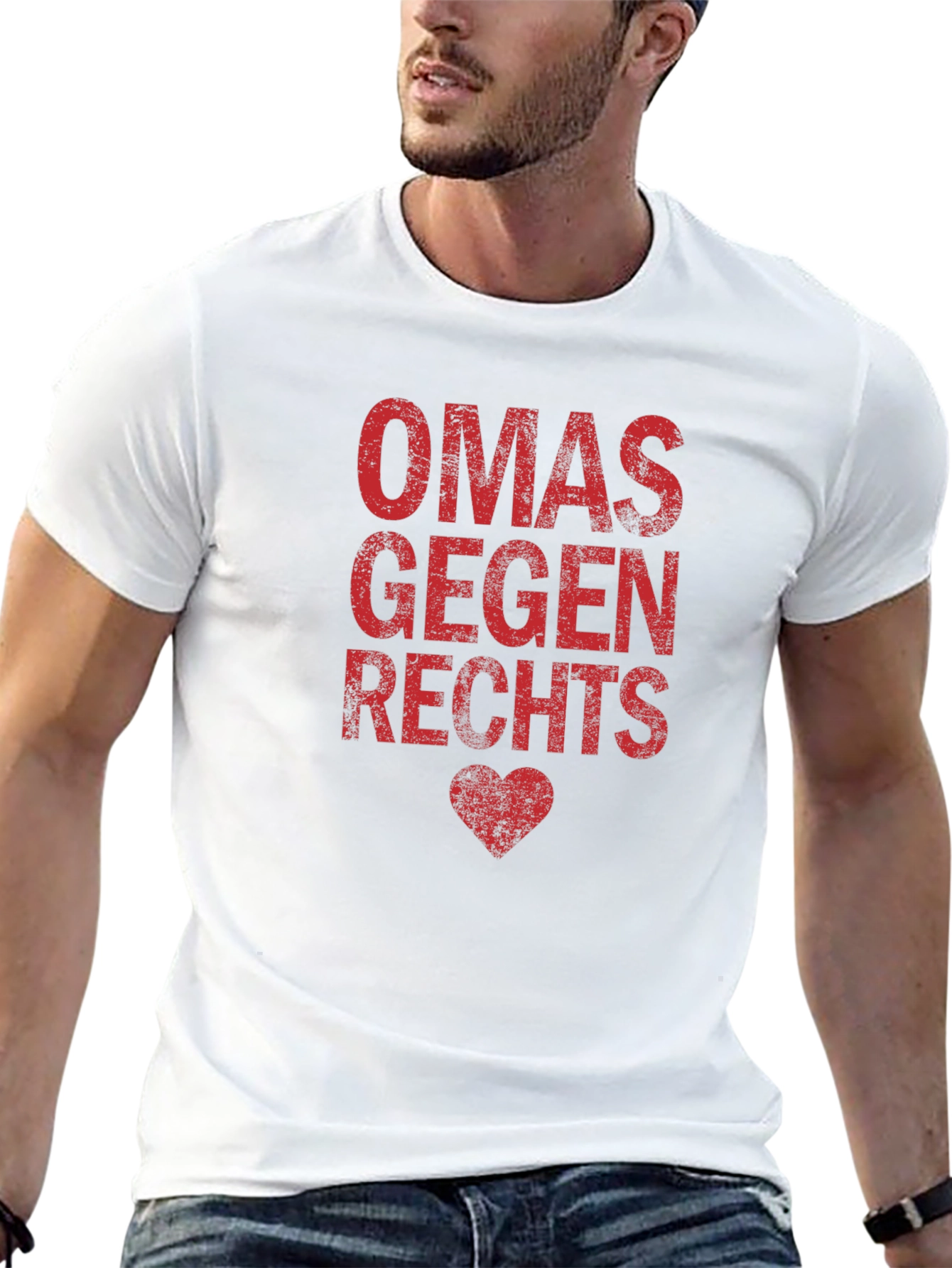 Omas Gegen Rechts T-Shirt - Anti-Right Wing Graphic Tee