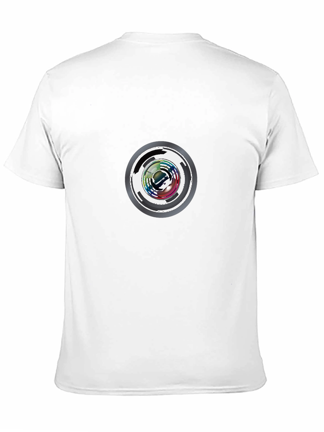 Abstract Circle Graphic Tee - Modern Design