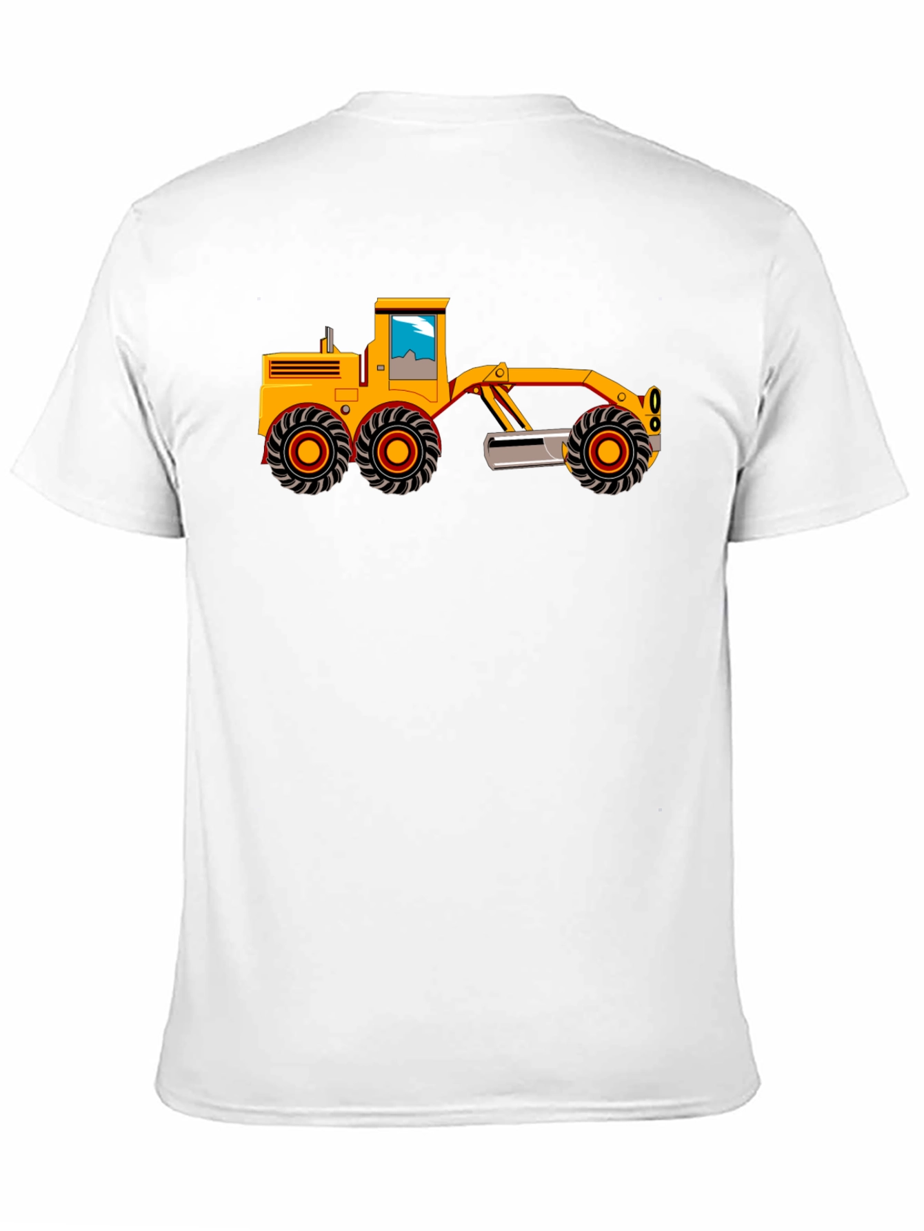 Grader Graphic Tee - Black Cotton T-Shirt