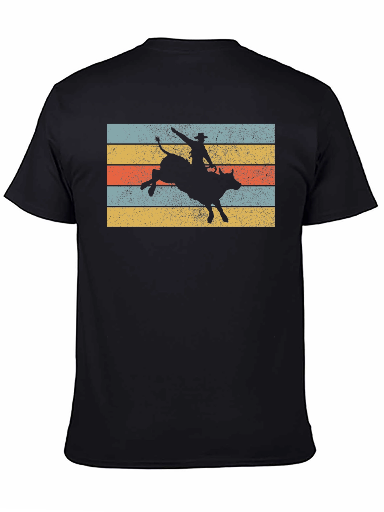 Retro Rodeo Bull Rider T-Shirt