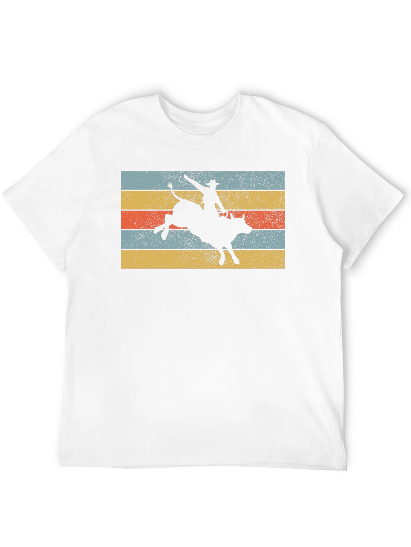 Retro Rodeo Bull Rider T-Shirt