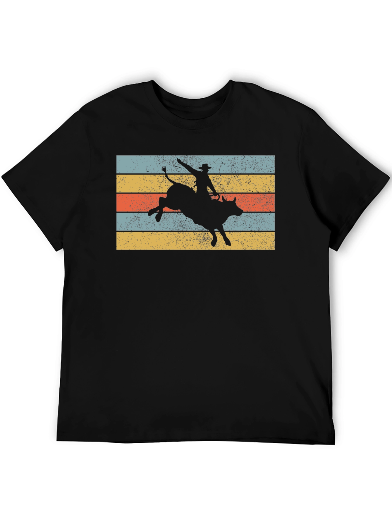 Retro Rodeo Bull Rider T-Shirt
