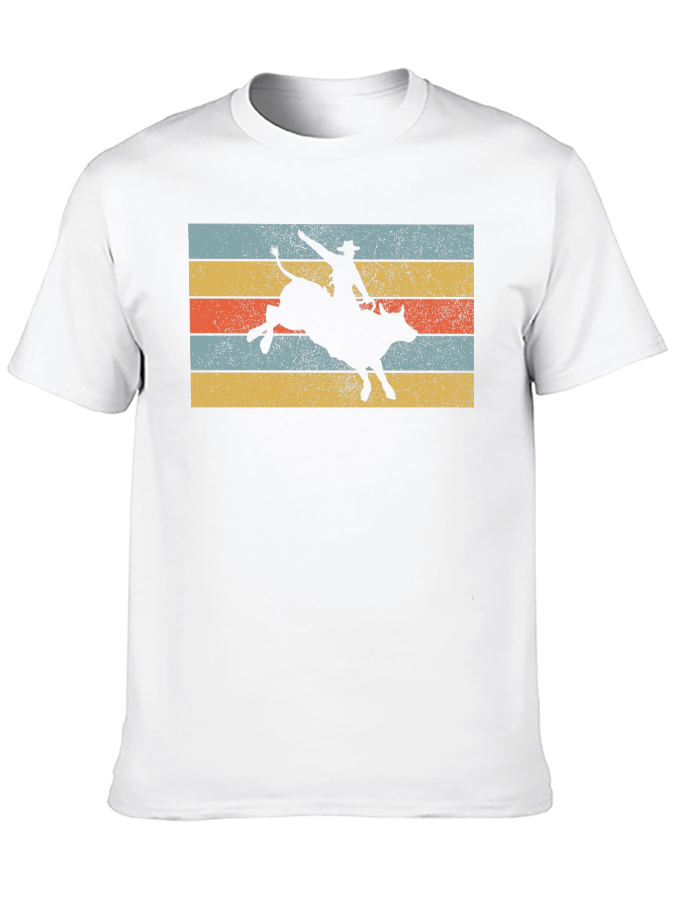 Retro Rodeo Bull Rider T-Shirt