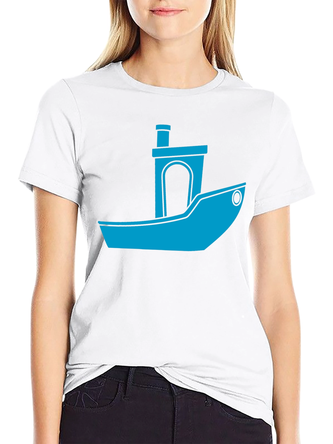 3D Printer Boat T-Shirt - Tech Enthusiast Apparel