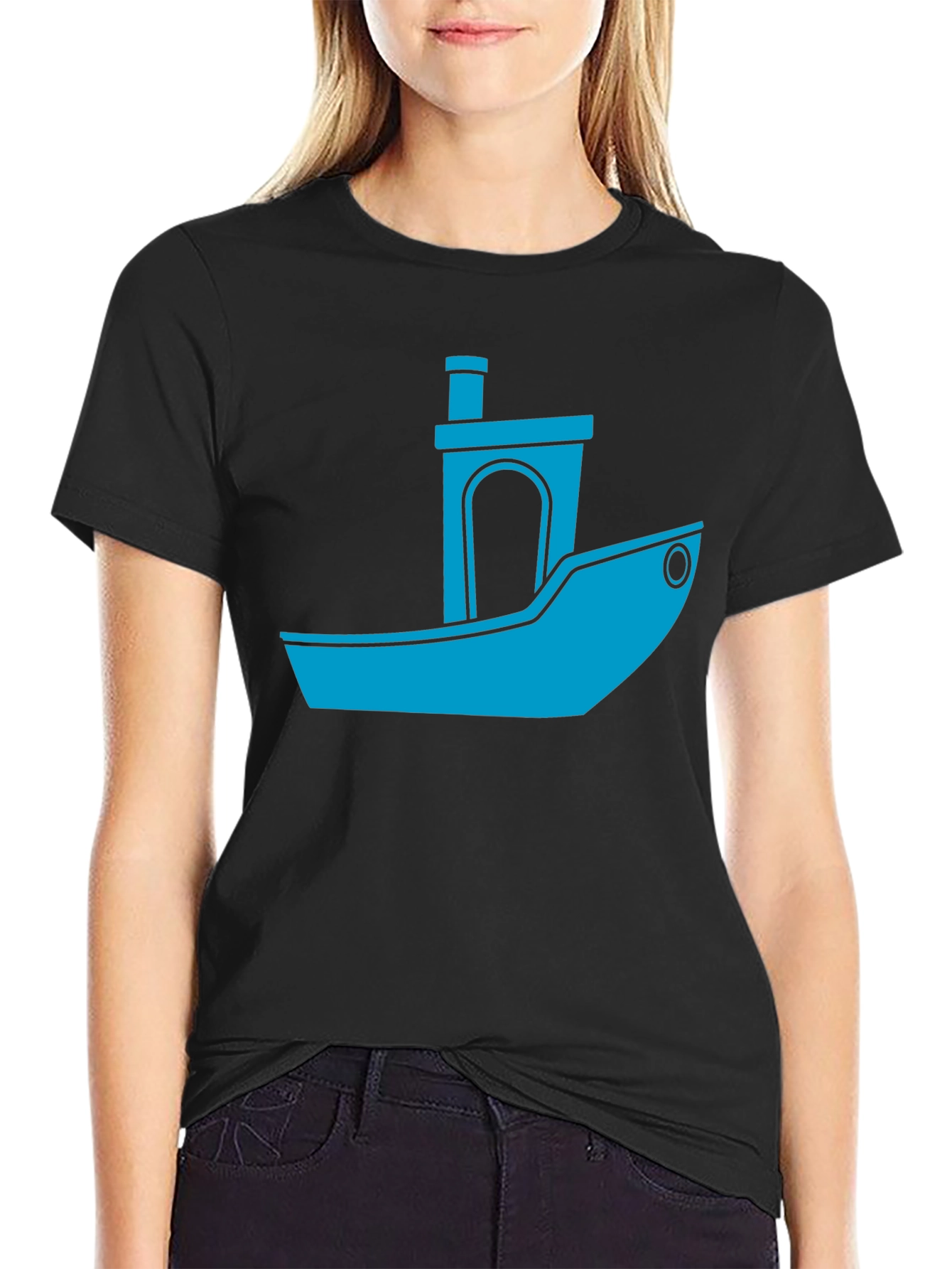 3D Printer Boat T-Shirt - Tech Enthusiast Apparel