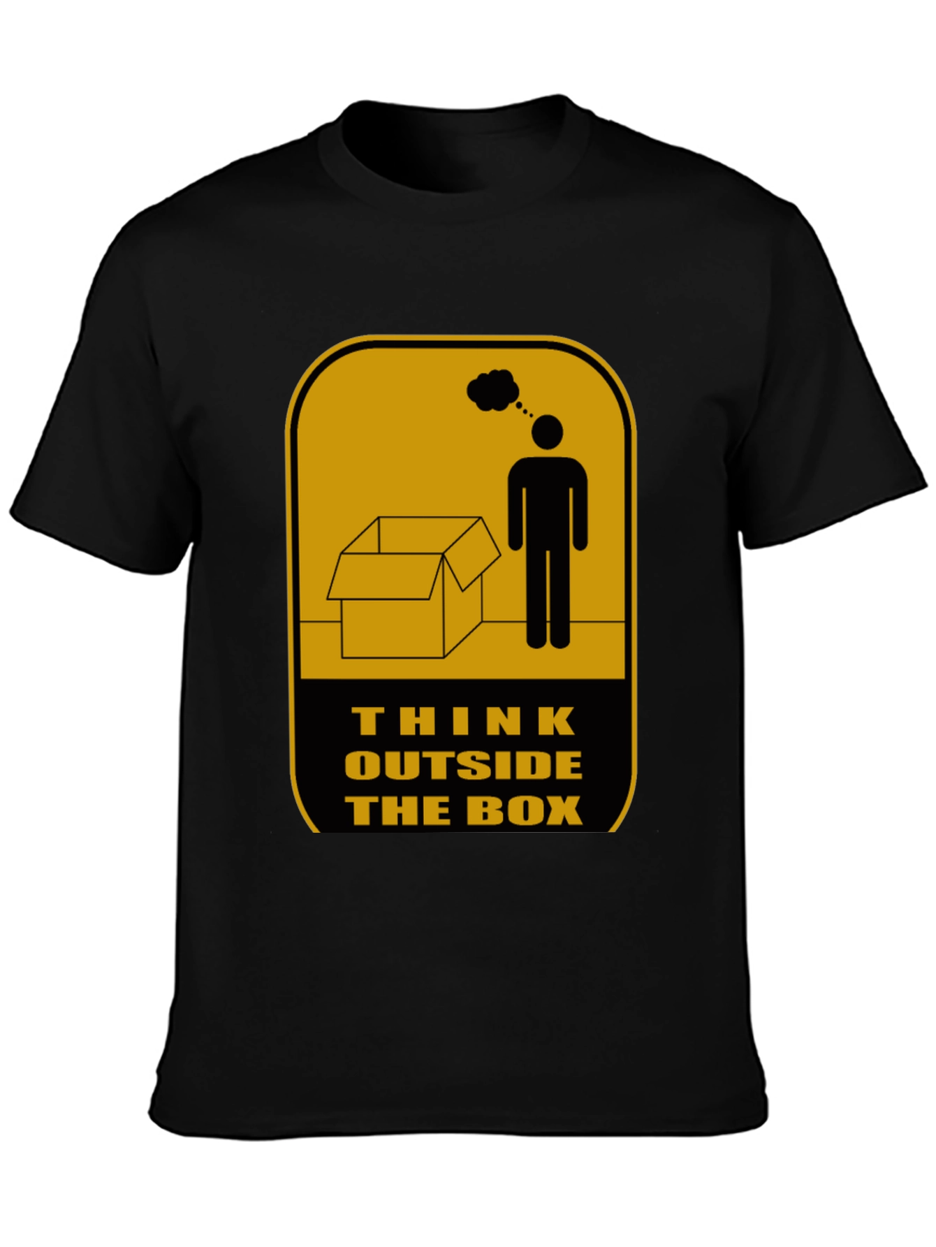 Think Outside The Box Graphic T-Shirt
