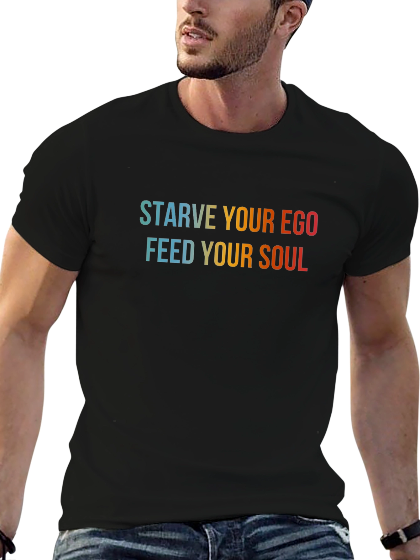 Starve Your Ego Feed Your Soul Graphic Tee