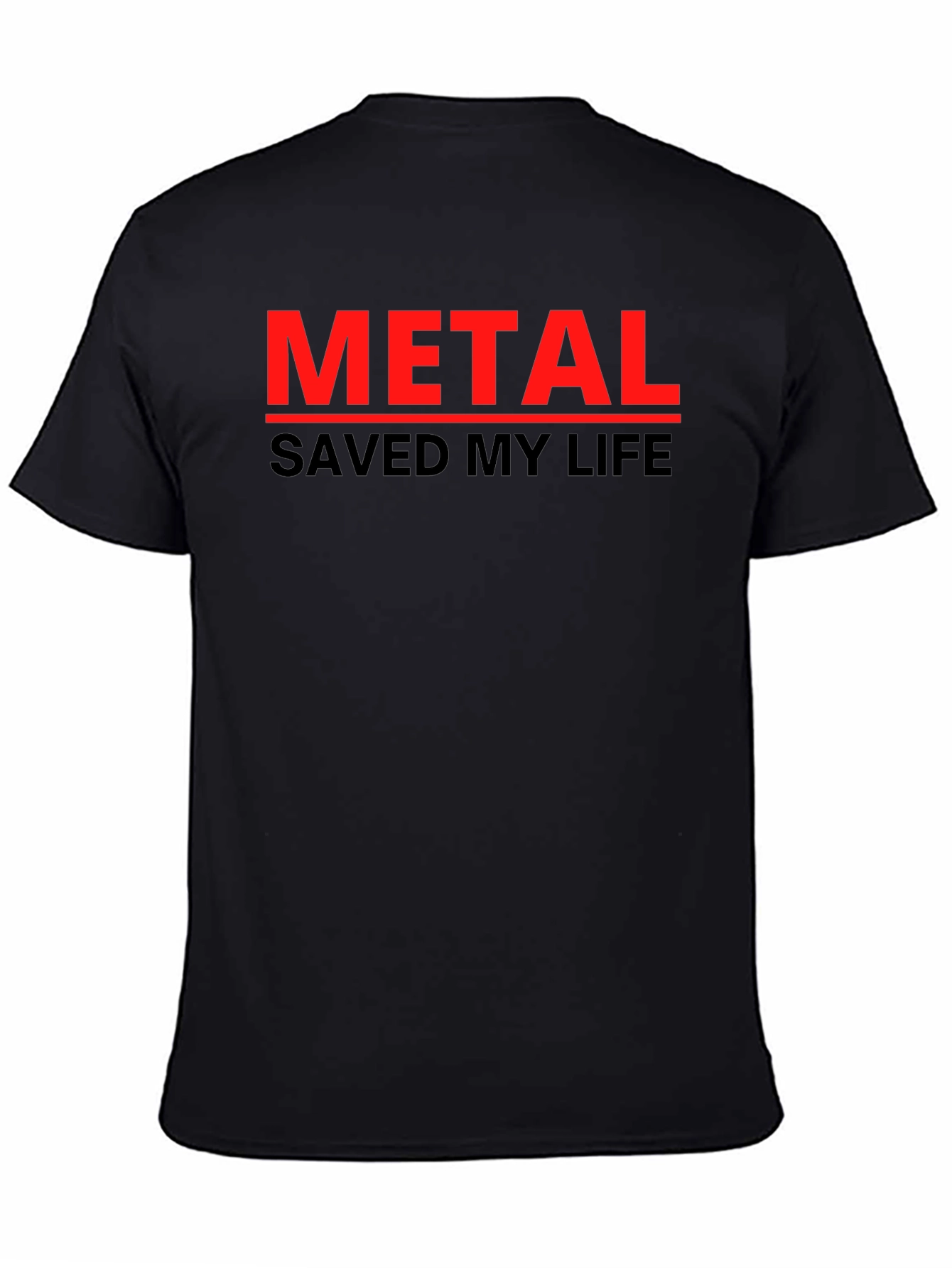 Metal Saved My Life Graphic Tee