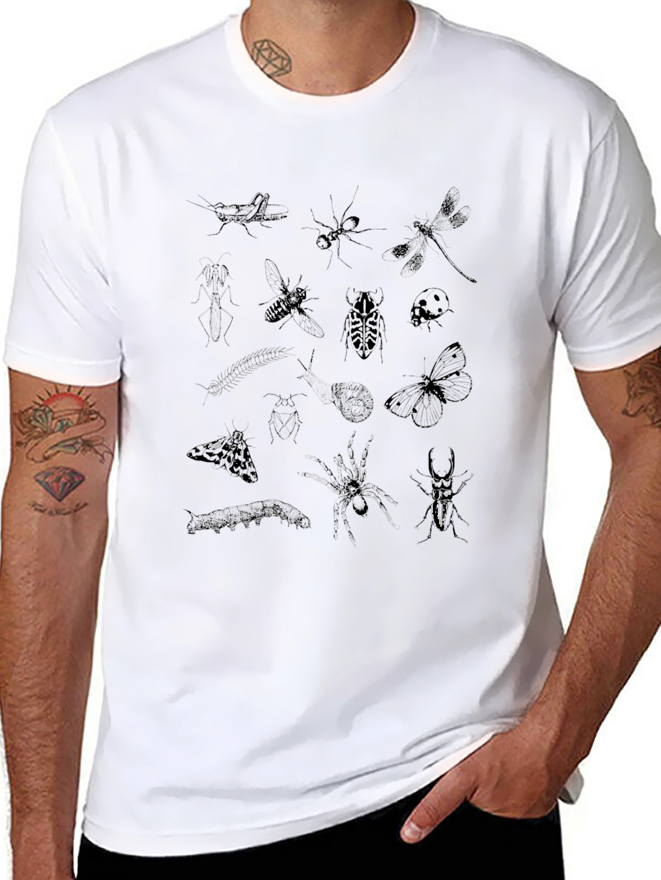 Insect Print Tee