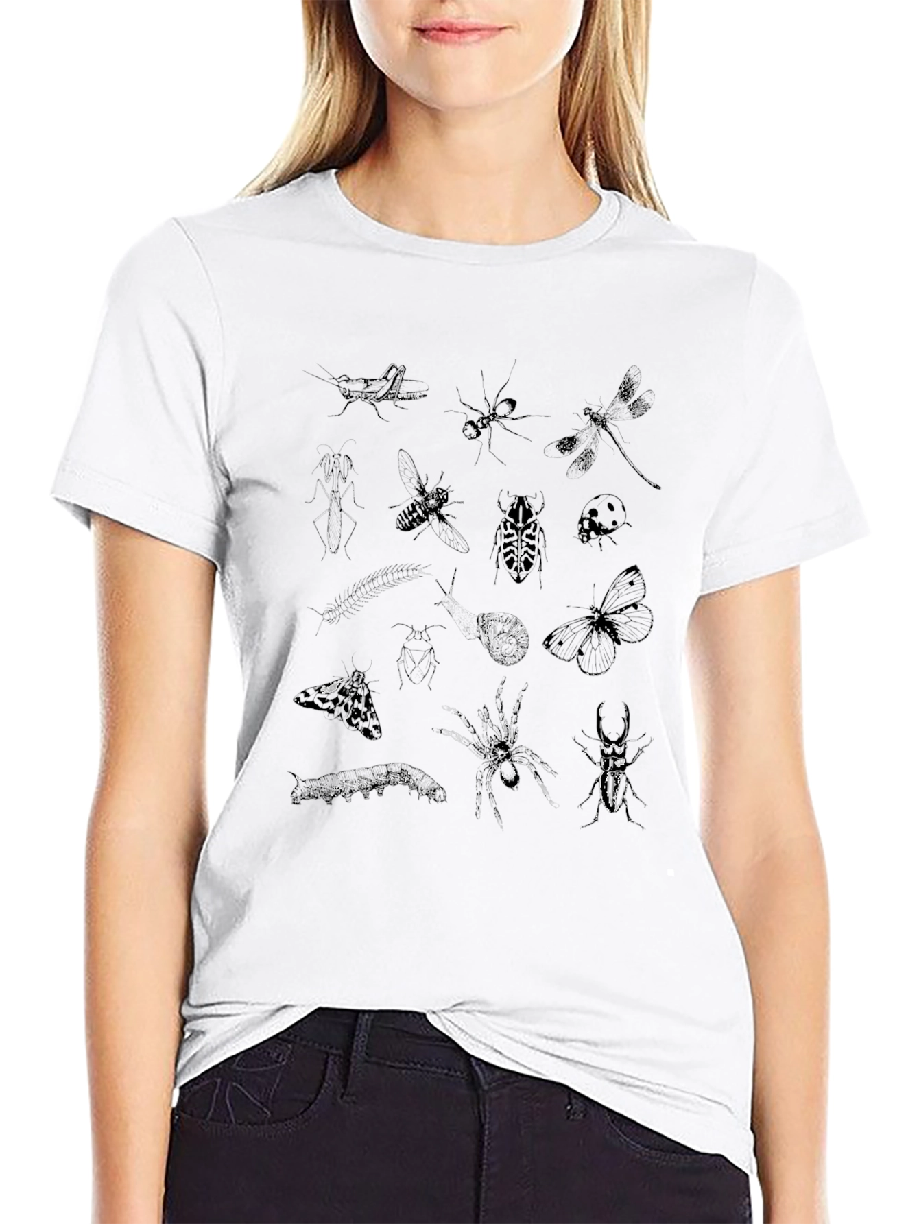 Insect Print Tee
